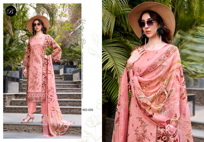 BelliZa Rehana catalog cotton dress material surat