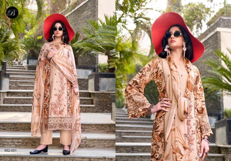 BelliZa Rehana catalog cotton dress material surat