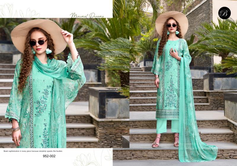 BelliZa Rehana catalog cotton dress material surat
