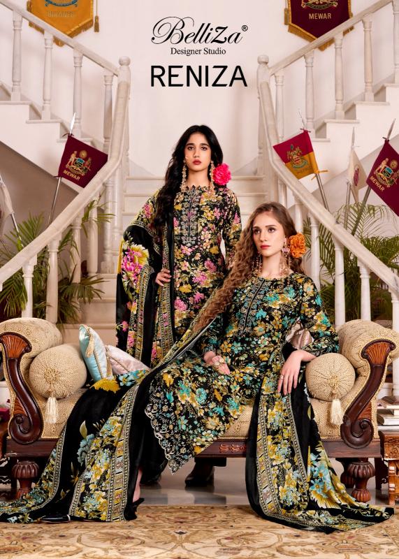 BelliZa Reniza catalog faymous dress material shop in surat 