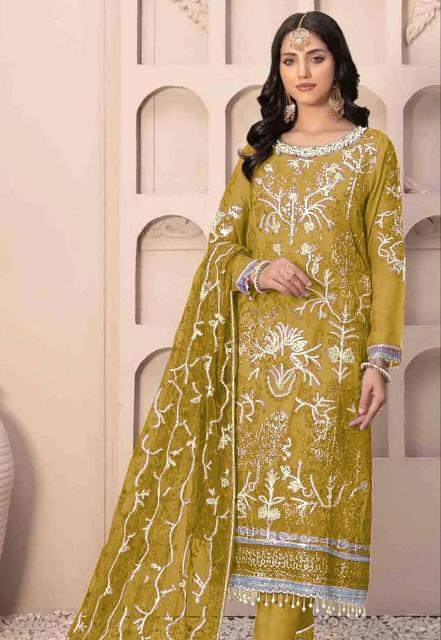 Bilqis B 247 catalog pakistani designer suits surat wholesalers