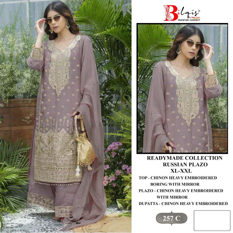 Bilqis B 257 A To D catalog pakistani readymade suit wholesaler manchester