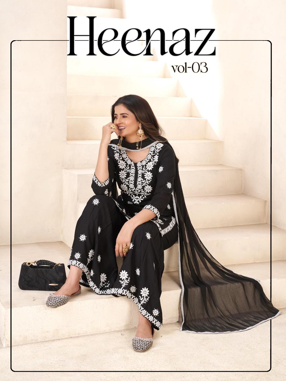 Blue Hills Heenaz vol 3 catalog wholesale kurtis catalog online