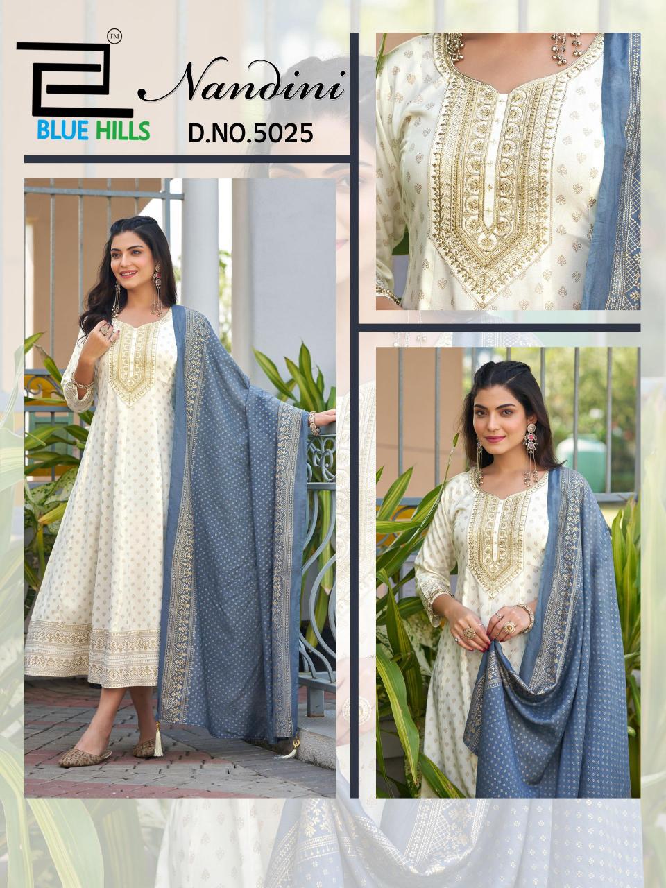Blue Hills Nandini catalog branded kurtis wholesale in chennai