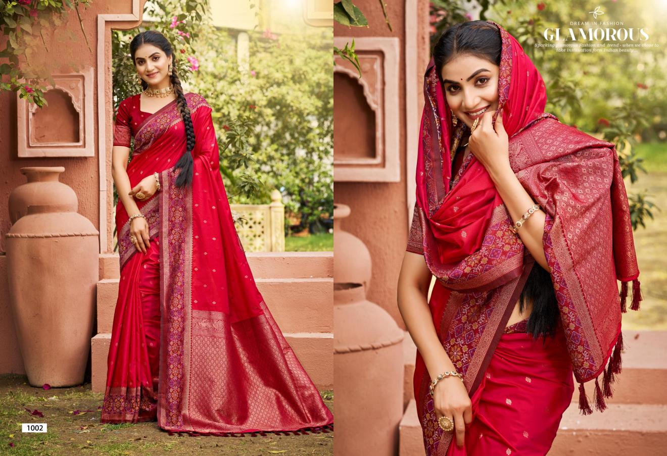 Bunawat - Kalamkari Sangam Prints SOFT SILK Woven Work Traditional Saree