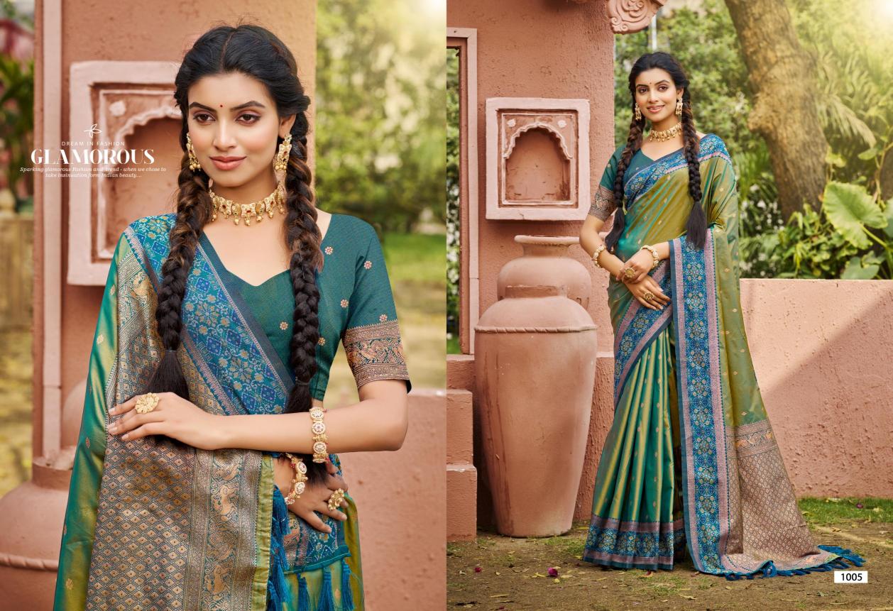 Bunawat - Kalamkari Sangam Prints SOFT SILK Woven Work Traditional Saree