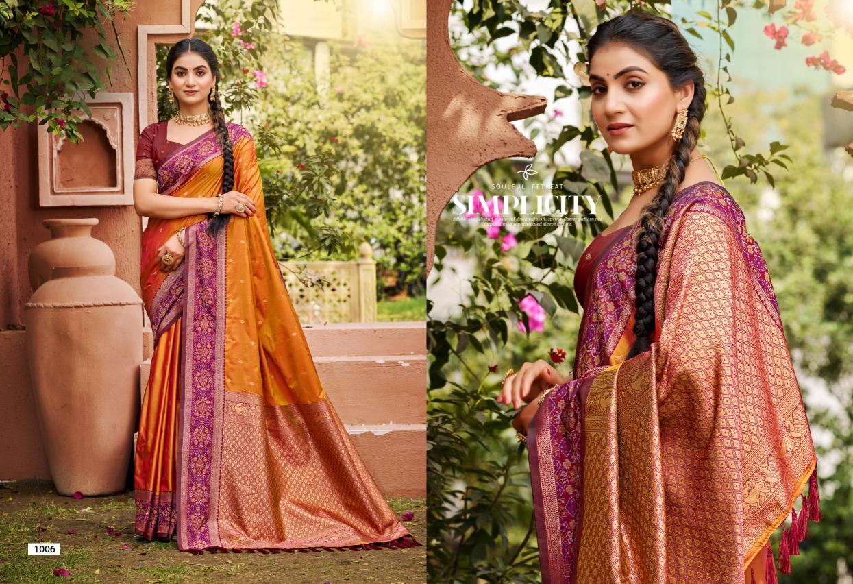 Bunawat - Kalamkari Sangam Prints SOFT SILK Woven Work Traditional Saree