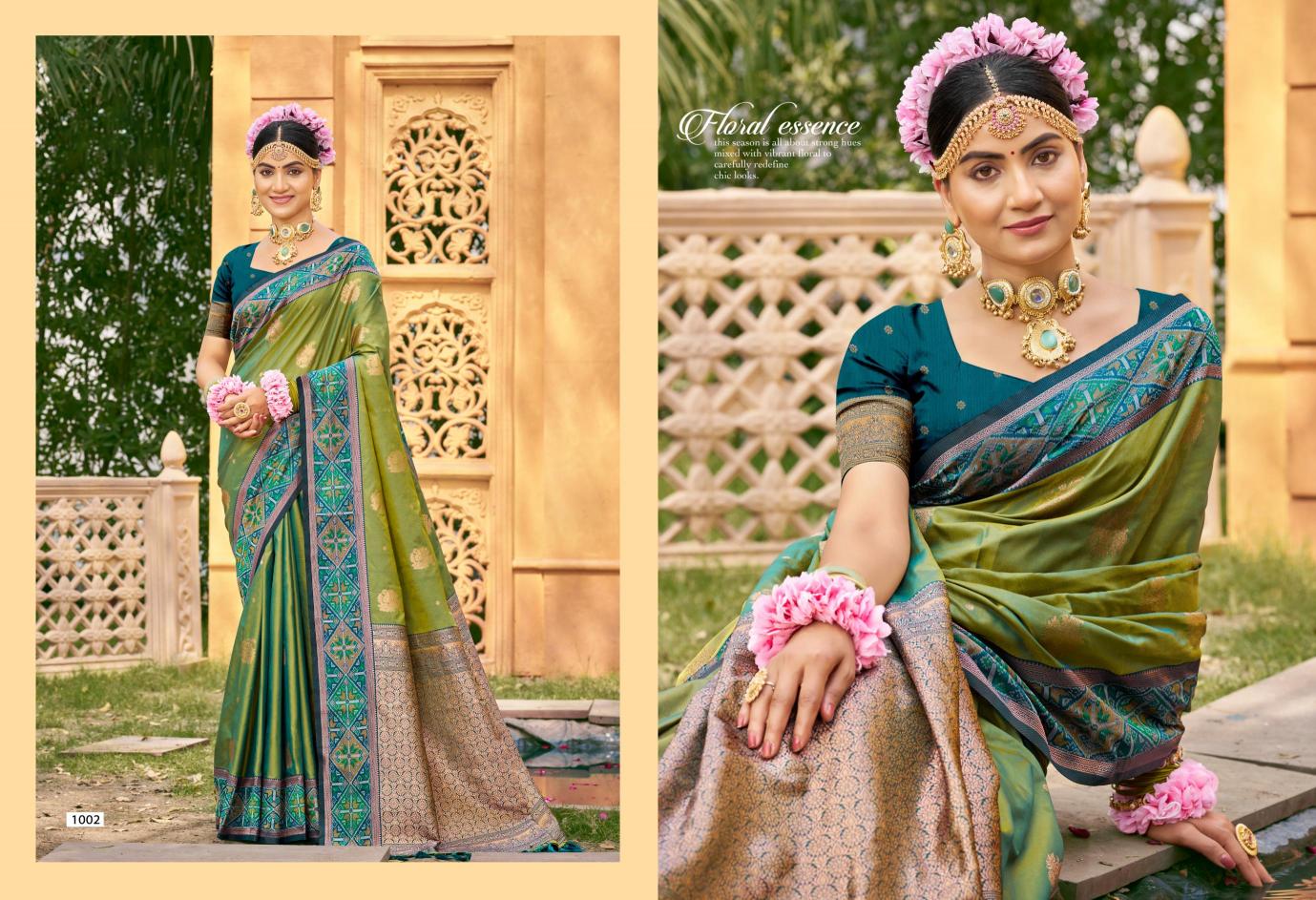 Bunawat - Kankallalli Sangam Prints SOFT SILK Woven Work Traditional Saree