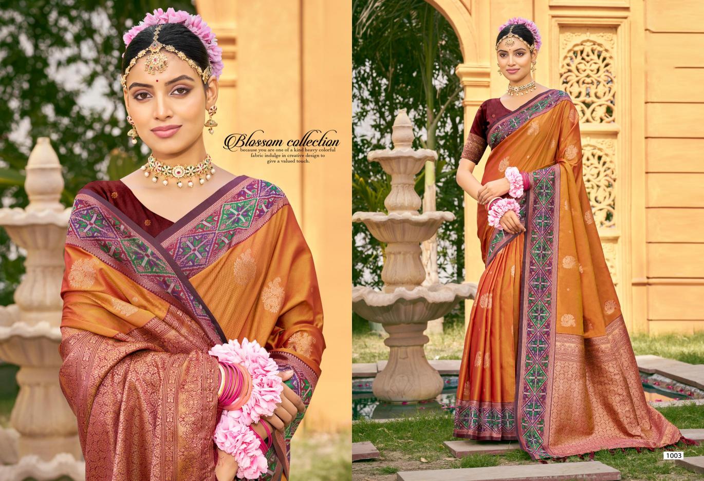 Bunawat - Kankallalli Sangam Prints SOFT SILK Woven Work Traditional Saree