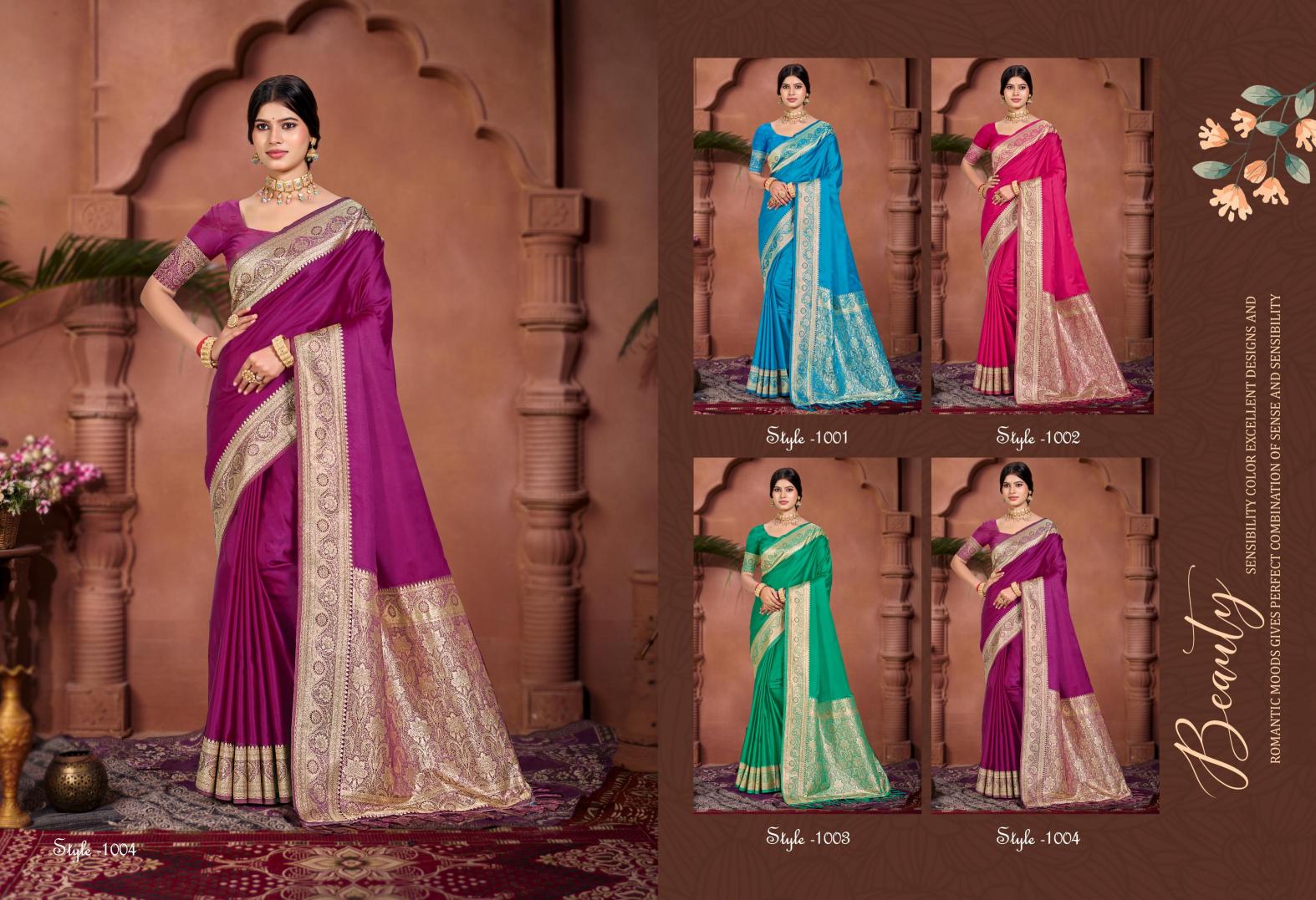 Bunawat - Nilima 02 Sangam Prints Silk Woven Work Traditional Saree
