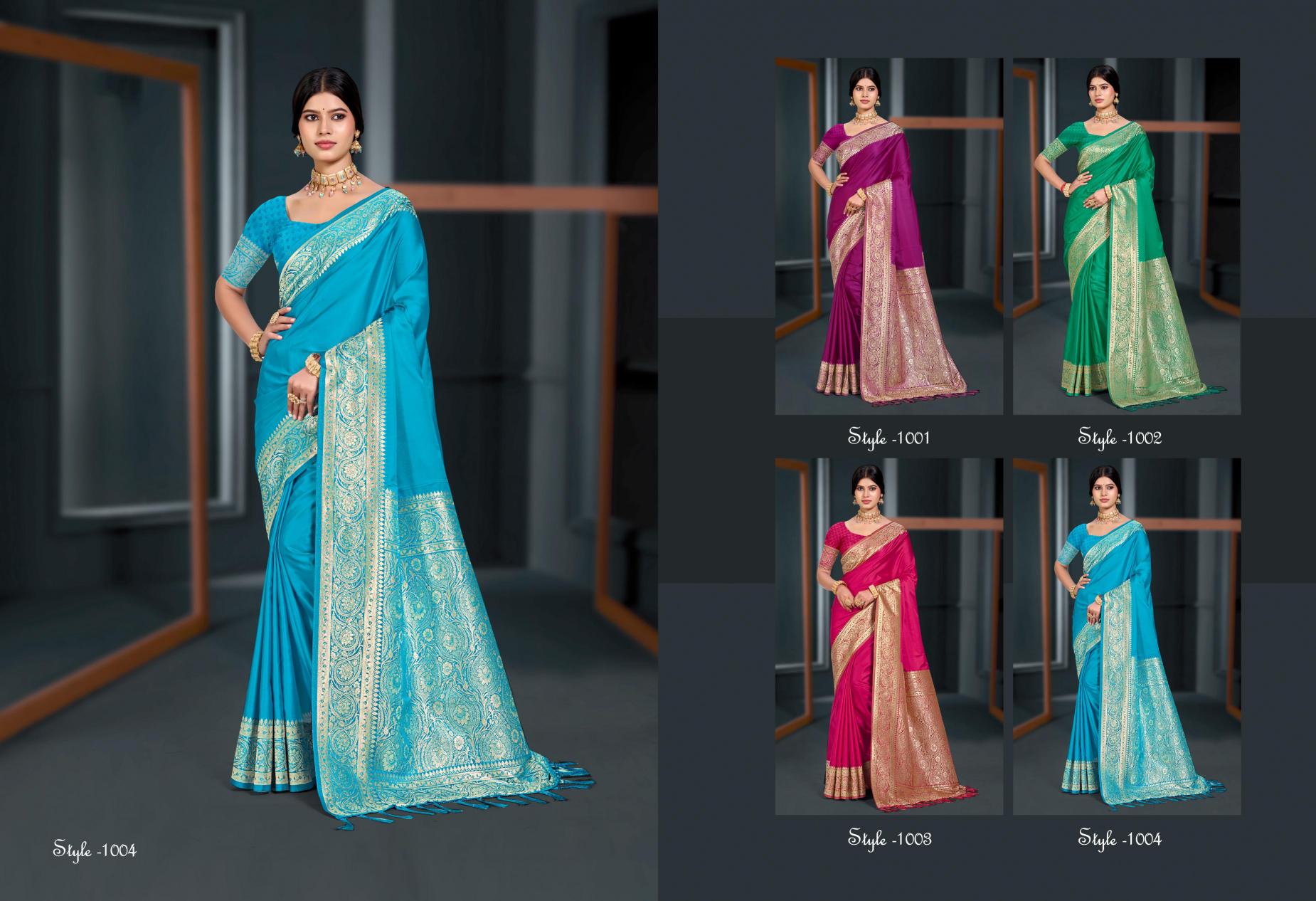 Bunawat - Nilima 03 Sangam Prints Silk Woven Work Traditional Saree