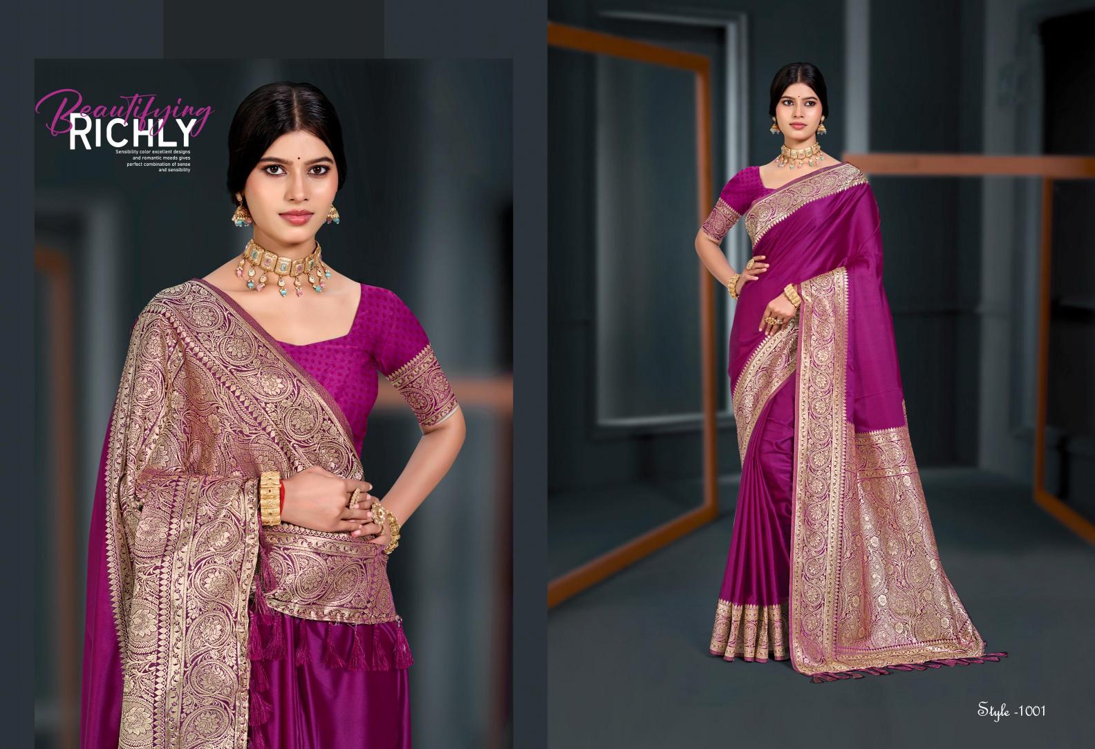 Bunawat - Nilima 03 Sangam Prints Silk Woven Work Traditional Saree