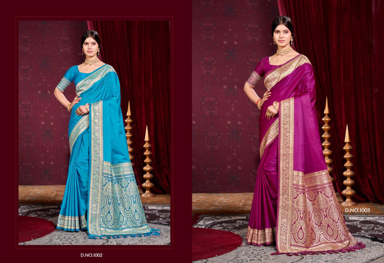 Bunawat - Nilima 04 Sangam Prints Silk Woven Work Traditional Saree