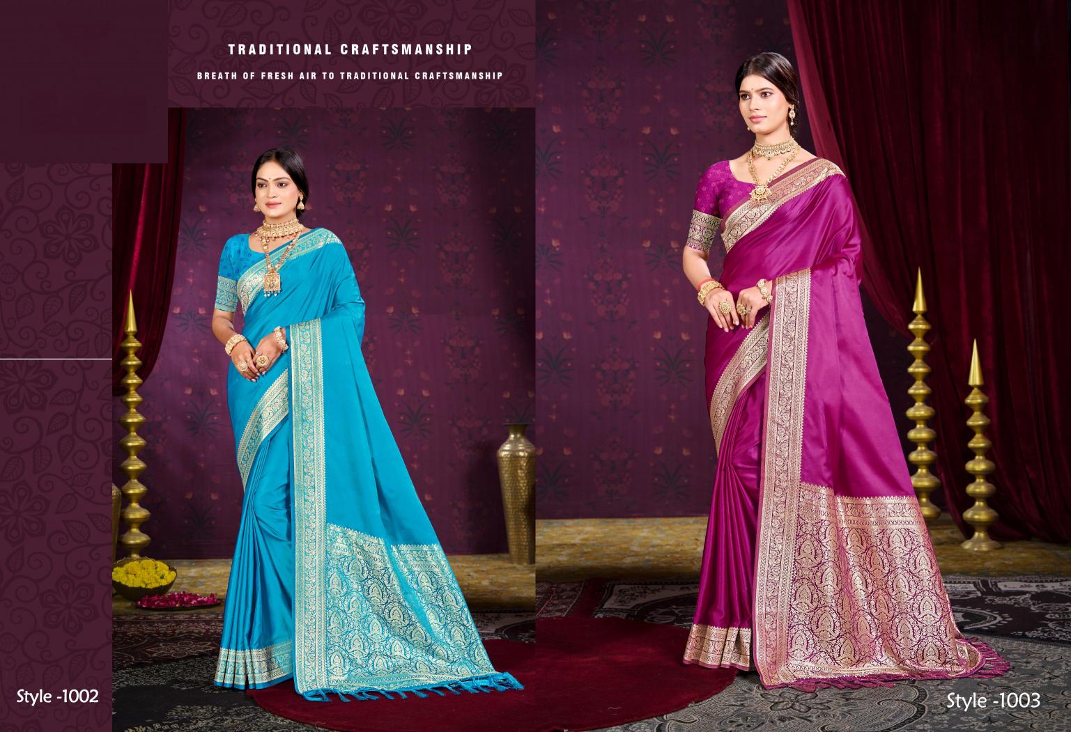 Bunawat - Nilima 05 Sangam Prints Silk Woven Work Traditional Saree