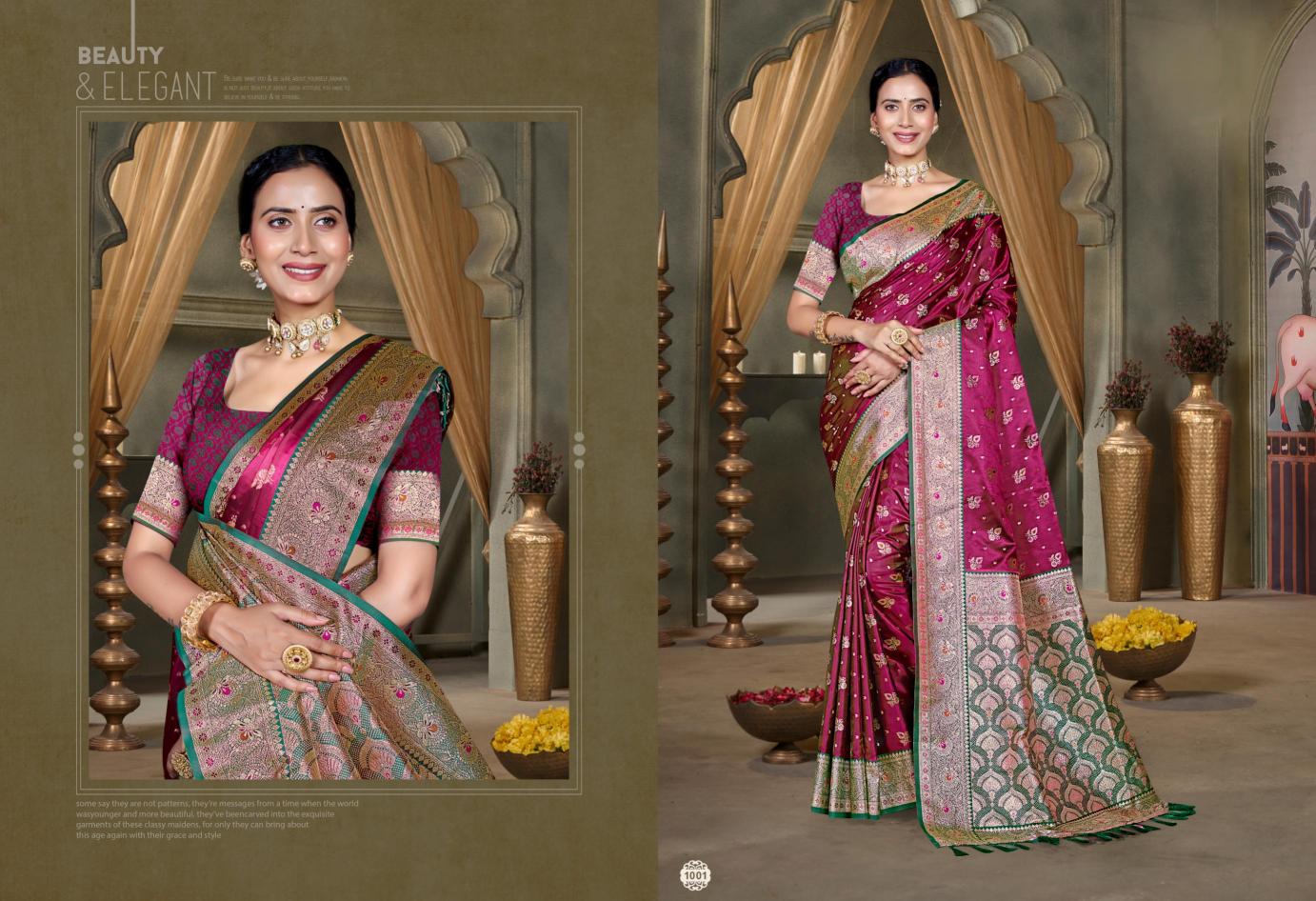 Bunawat - Plazma Silk Vol-03 Sangam Prints Silk Woven Work Traditional Saree