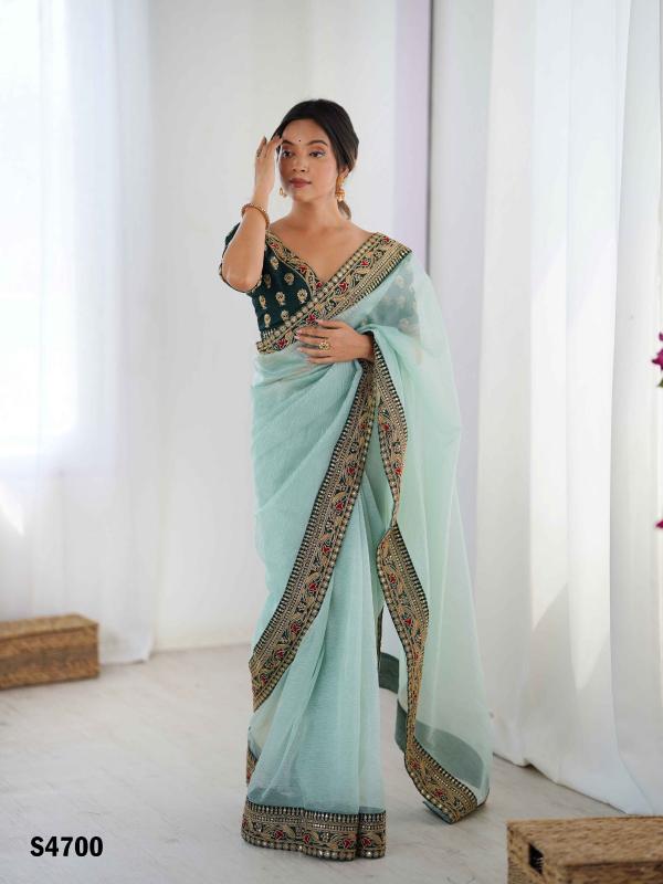 Dazira Alisha catalog designer saree in wholesale