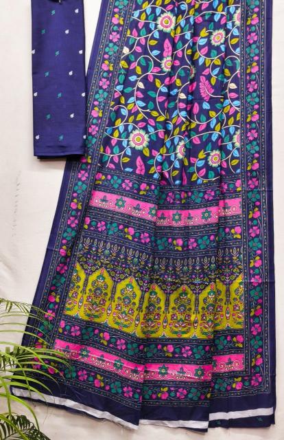 Dazira Kalamkari vol 1 catalog saree fall wholesale