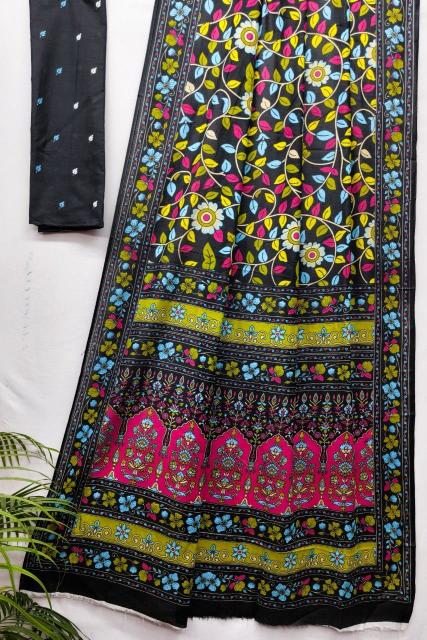Dazira Kalamkari vol 1 catalog saree fall wholesale