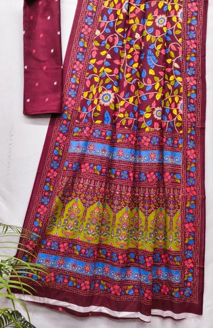 Dazira Kalamkari vol 1 catalog saree fall wholesale