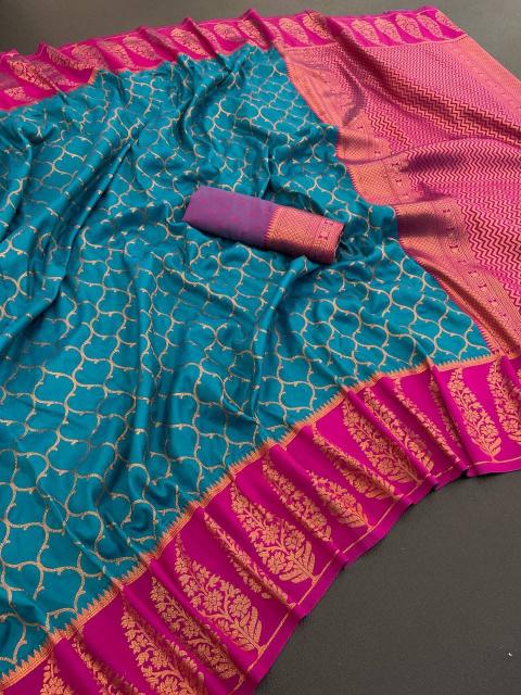 Dazira Kanijivaram catalog saree lace wholesale market