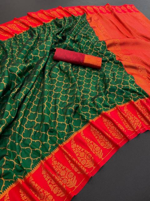 Dazira Kanijivaram catalog saree lace wholesale market