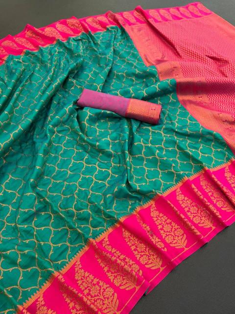 Dazira Kanijivaram catalog saree lace wholesale market