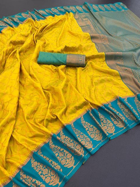 Dazira Kanijivaram catalog saree lace wholesale market