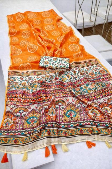 Dazira Linen Digital Print Vol 17 catalog best saree wholesalers in bangalesh