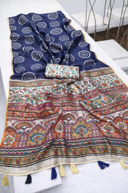 Dazira Linen Digital Print Vol 17 catalog best saree wholesalers in bangalesh