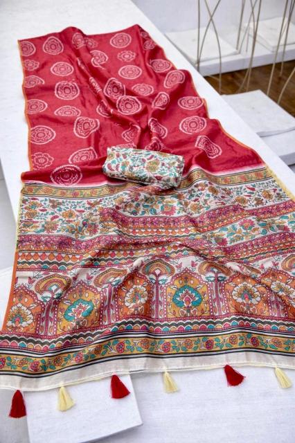 Dazira Linen Digital Print Vol 17 catalog best saree wholesalers in bangalesh