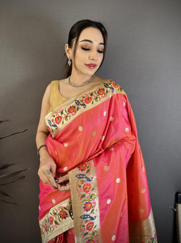 Dazira Mayur Paithani catalog saree wholesale dealers in surat