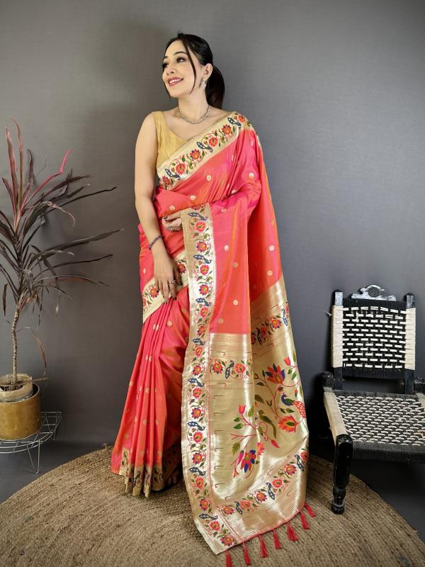 Dazira Mayur Paithani catalog saree wholesale dealers in surat