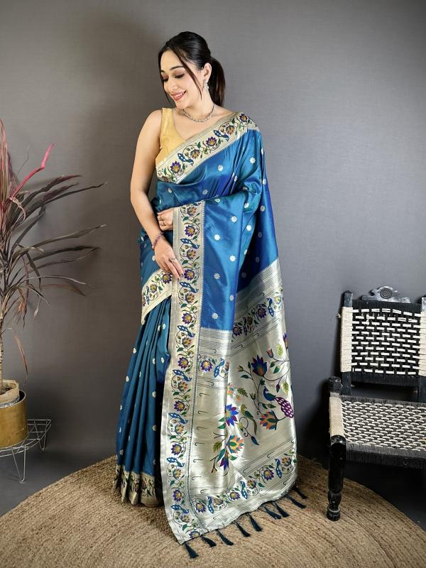 Dazira Mayur Paithani catalog saree wholesale dealers in surat
