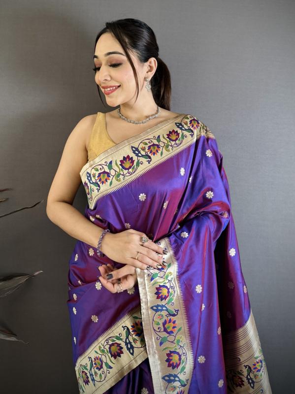 Dazira Mayur Paithani catalog saree wholesale dealers in surat