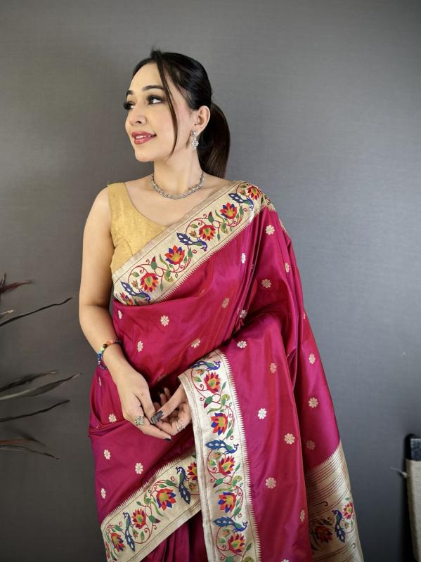 Dazira Mayur Paithani catalog saree wholesale dealers in surat