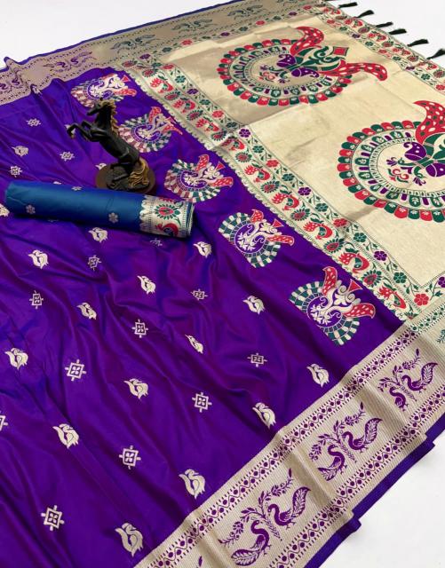 Dazira Mayurika Paithani vol 1 catalog wholesale silk saree