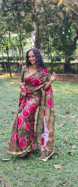 Dazira Mustard Magic catalog saree cotton wholesaler