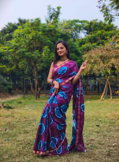Dazira Mustard Magic catalog saree cotton wholesaler