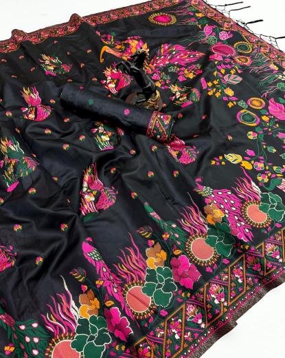 Dazira pashmina Vol 5 catalog wholesale sarees weavers