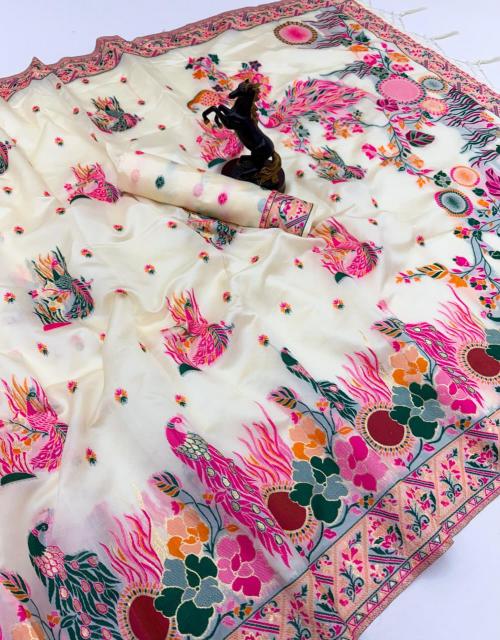 Dazira pashmina Vol 5 catalog wholesale sarees weavers