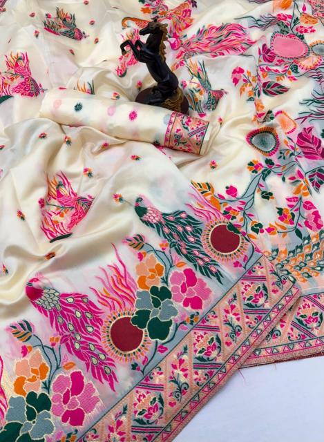 Dazira pashmina Vol 5 catalog wholesale sarees weavers