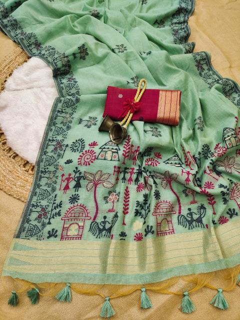 Dazira Premium Soft Chanderi vol 4 catalog chettinad cotton sarees wholesale in chennai