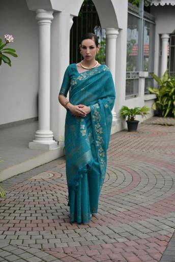 Dazira Premium soft jute vol 2 catalog saree fabric wholesale