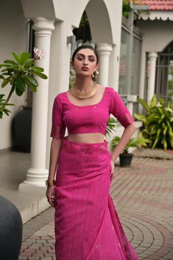 Dazira Premium soft jute vol 2 catalog saree fabric wholesale