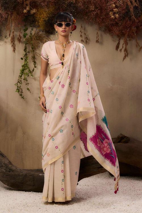 Dazira Premium soft muga Cotton vol 39 catalog cotton saree wholesaler