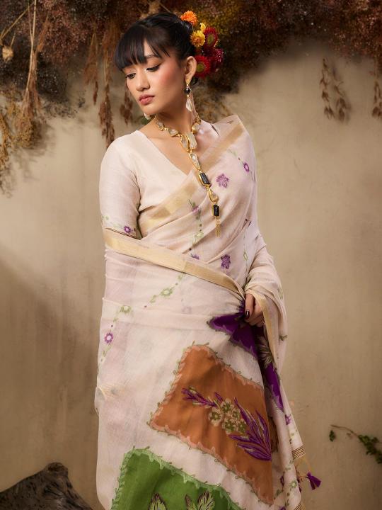 Dazira Premium soft muga Cotton vol 39 catalog cotton saree wholesaler