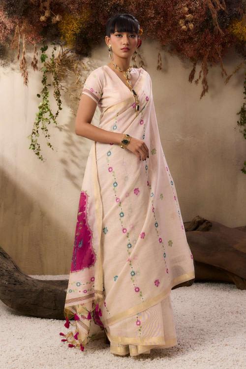 Dazira Premium soft muga Cotton vol 39 catalog cotton saree wholesaler