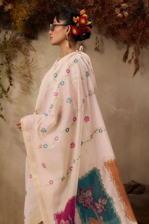 Dazira Premium soft muga Cotton vol 39 catalog cotton saree wholesaler