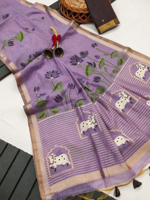 Dazira Premium soft muga Cotton vol 41 catalog saree wholesale in kathmandu