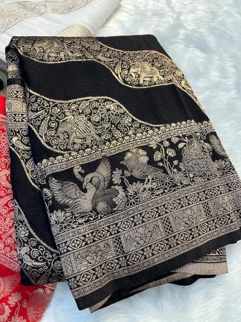 Dazira Pure Khadi Crepe Silk vol 4 catalog silk saree wholesale